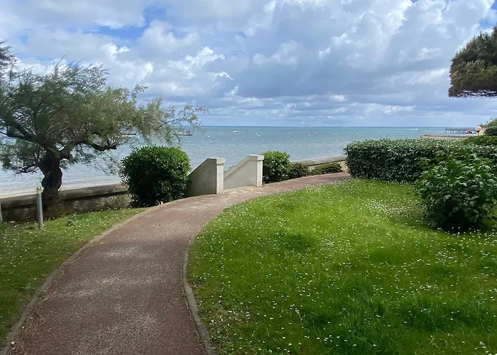 T3 En Bord De Avec Balcon, Wifi Et Parking Securise - Fr-1-374-23 * Аркашон