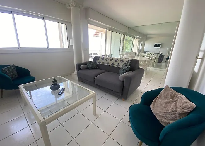 T3 En Bord De Avec Balcon, Wifi Et Parking Securise - Fr-1-374-23 아파트 아르카숑