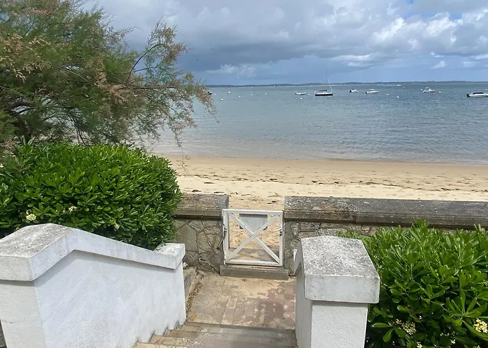 T3 En Bord De Avec Balcon, Wifi Et Parking Securise - Fr-1-374-23 Apartamento Arcachon