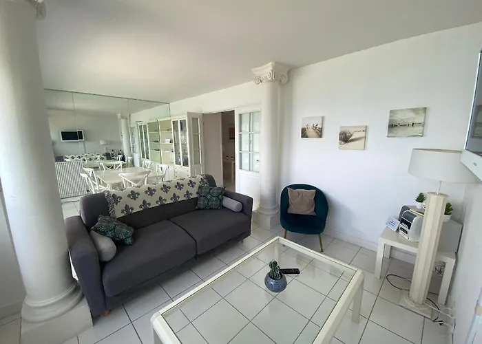 Lägenhet T3 En Bord De Avec Balcon, Wifi Et Parking Securise - Fr-1-374-23 *